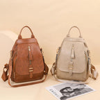 Mochila Feminina Legítimo Couro - Wood