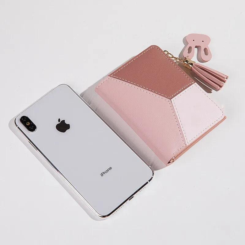 Carteira Feminina Compacta Legítimo Couro Lilly