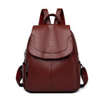 Mochila Feminina Legítimo Couro - Camila