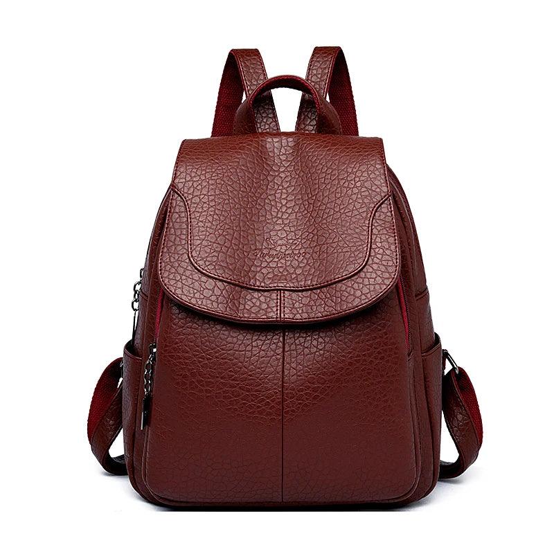 Mochila Feminina Legítimo Couro - Camila