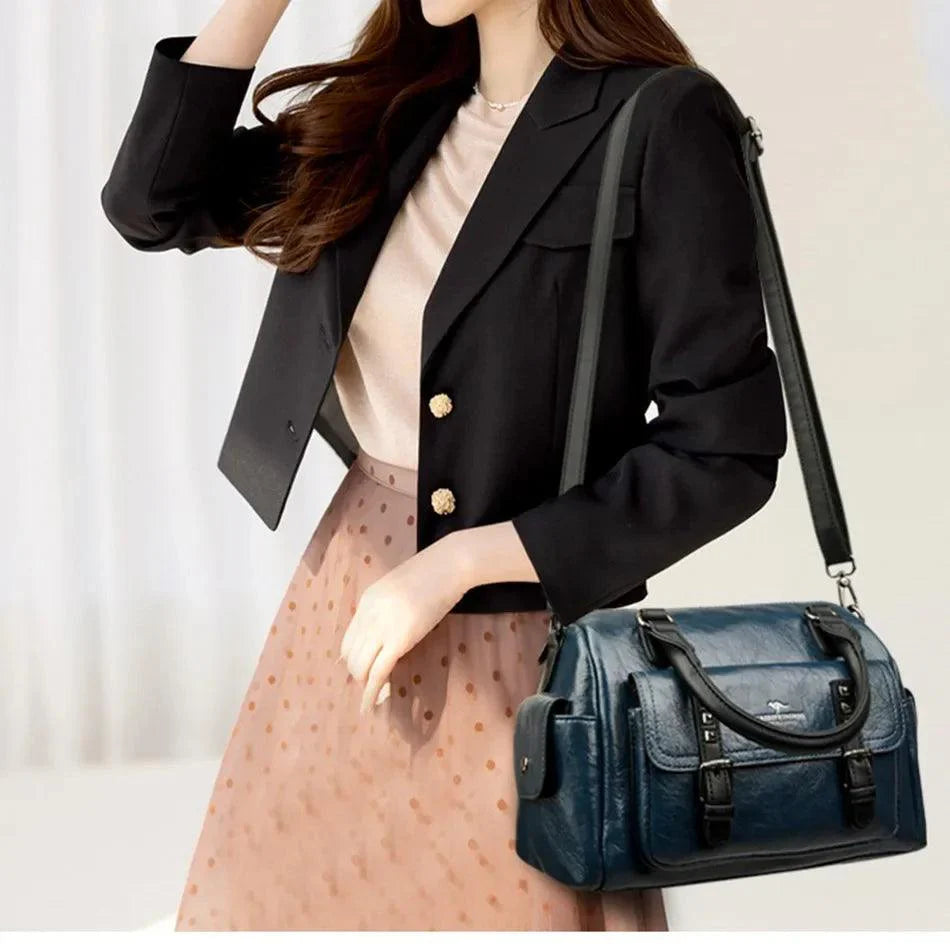 Bolsa Legítimo Couro - Diva