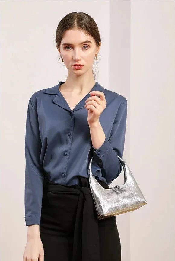 Bolsa Baguete Legítimo Couro Aurora