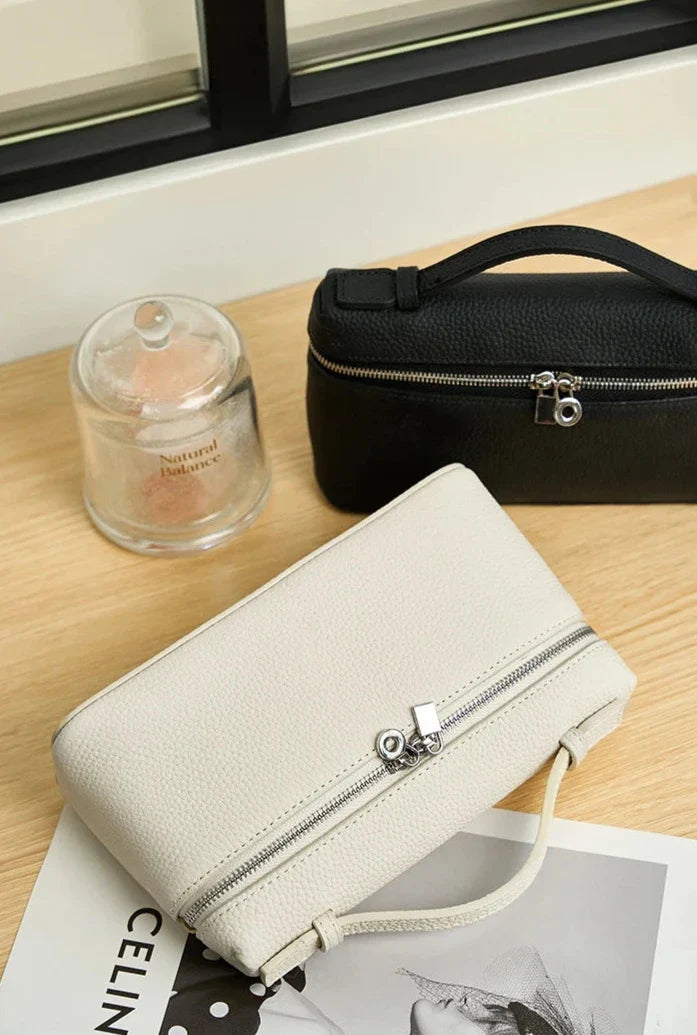 Bolsa Pequena Legítimo Couro Tote Rosa