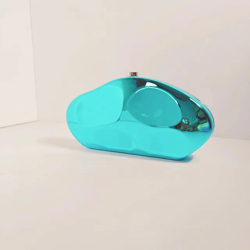 Bolsa Clutch Metalizada Nicole