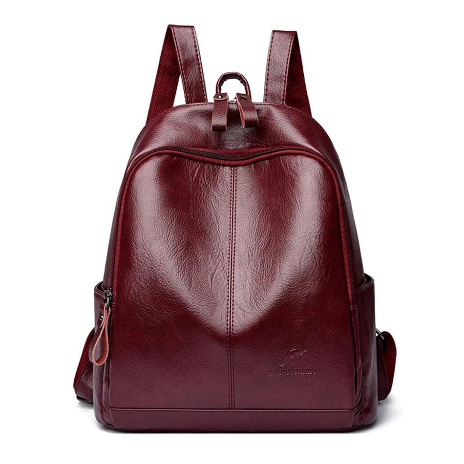 Mochila Feminina Legítimo Couro - Violette