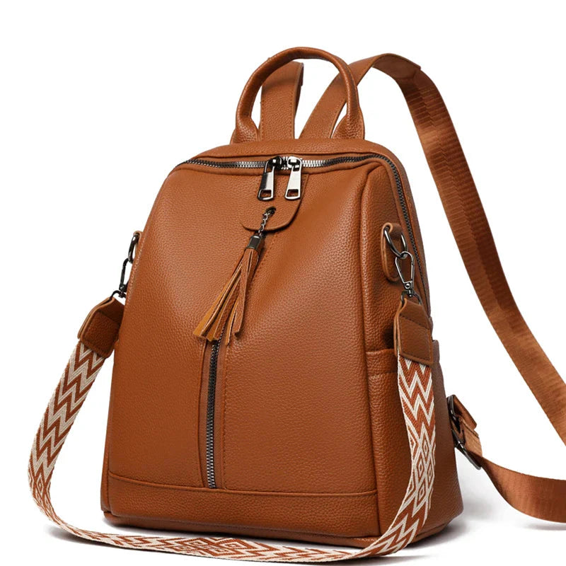 Mochila Feminina Legítimo Couro - Aeris