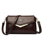 Bolsa Legítimo Couro - Lona