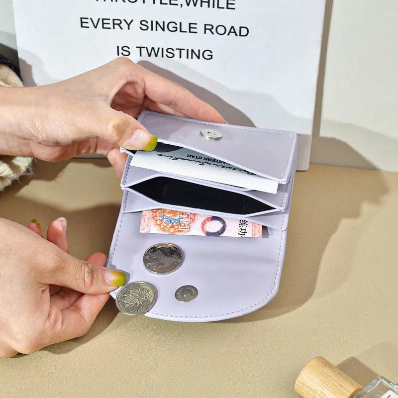 Carteira Compacta Legítimo Couro