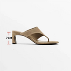 Sandália Salto Chinelo Valenza