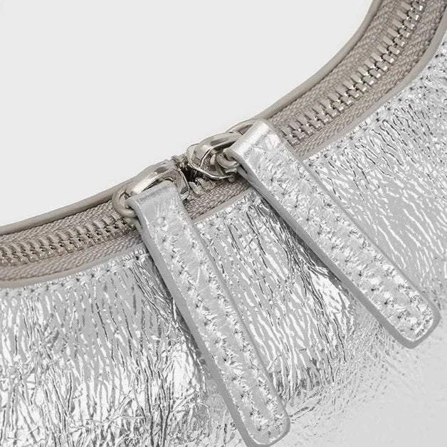 Bolsa Baguete Legítimo Couro Aurora