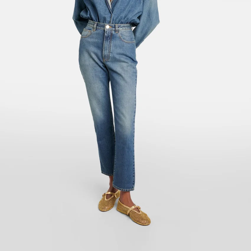 Sapatilha Rede com Fivela Alenna