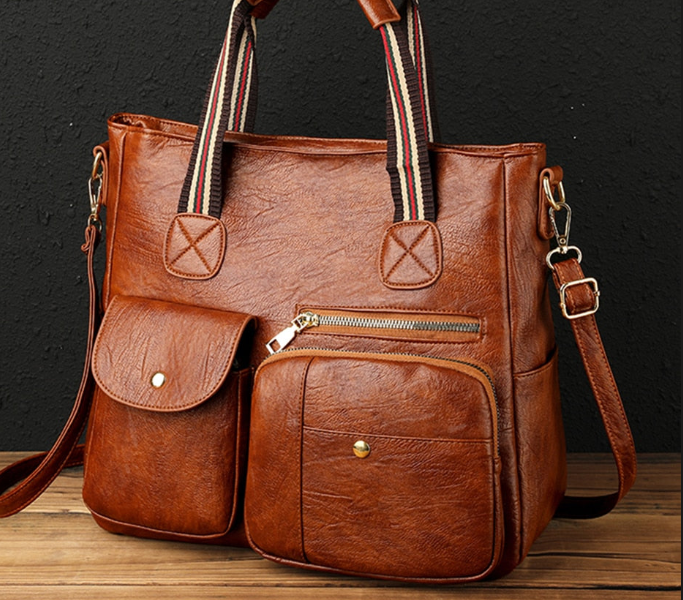 Bolsa Legítimo Couro - Liriel