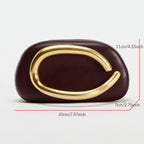 Bolsa Clutch Crossbody Organica Émilie