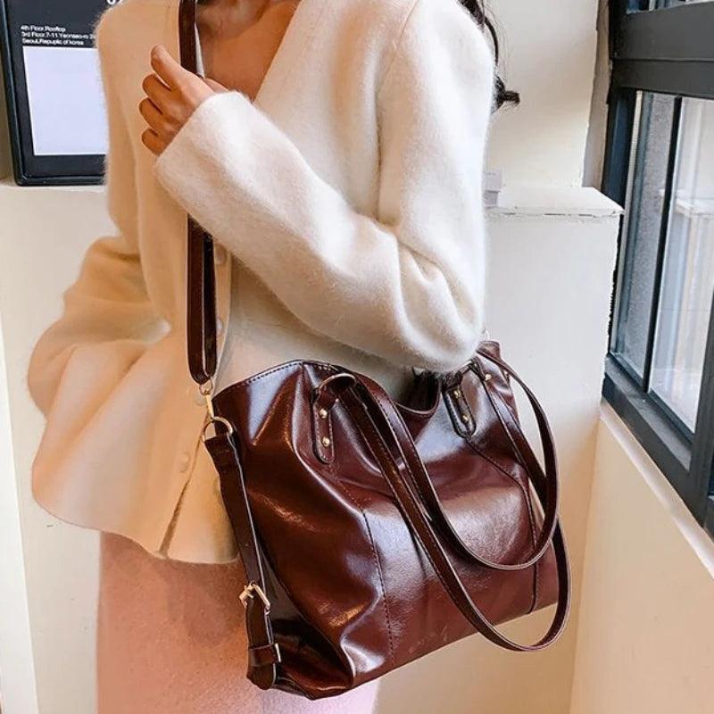 Bolsa Legítimo Couro - Din