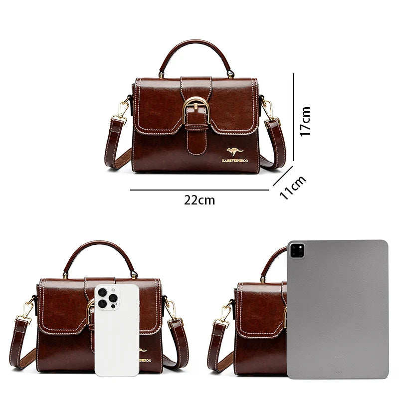 Bolsa Legítimo Couro - Nyra