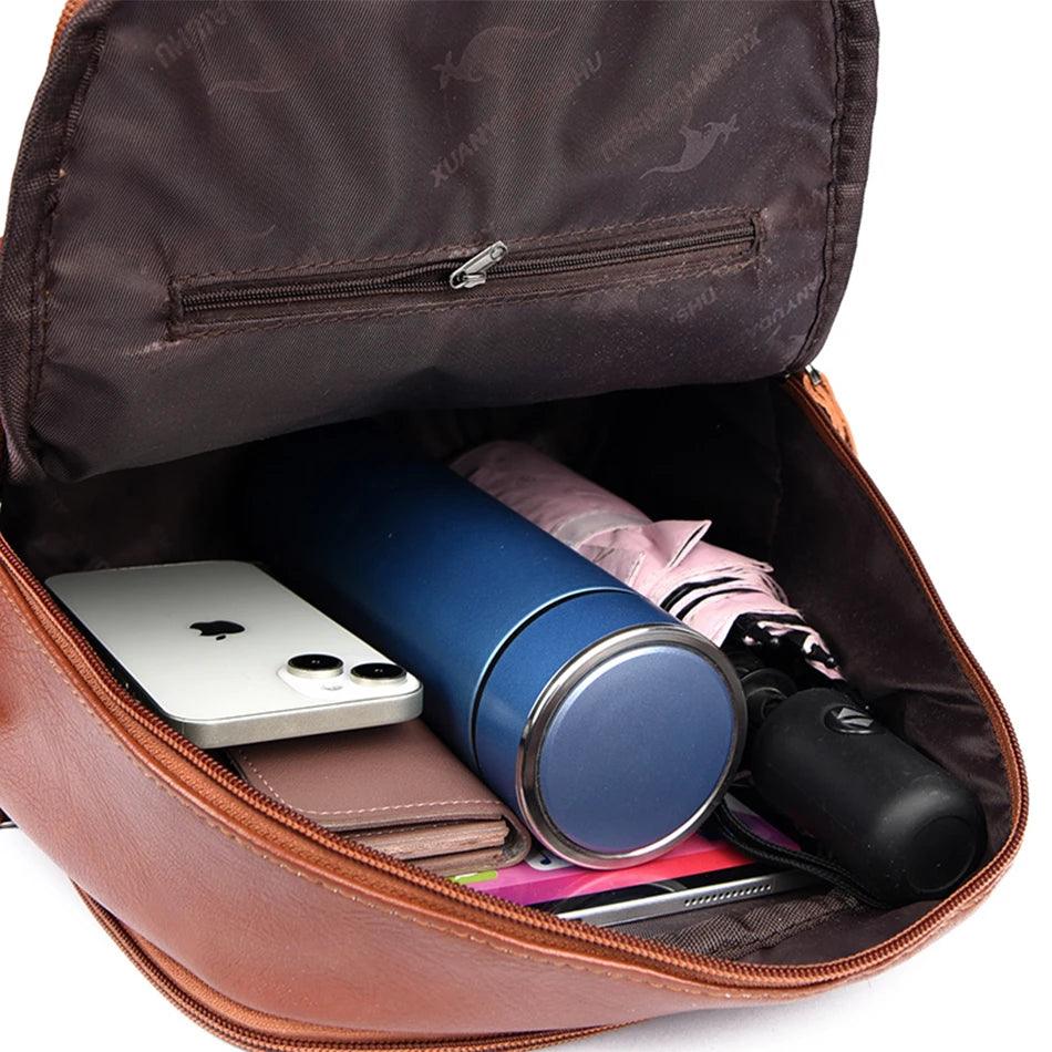 Mochila Feminina Legítimo Couro - Violette