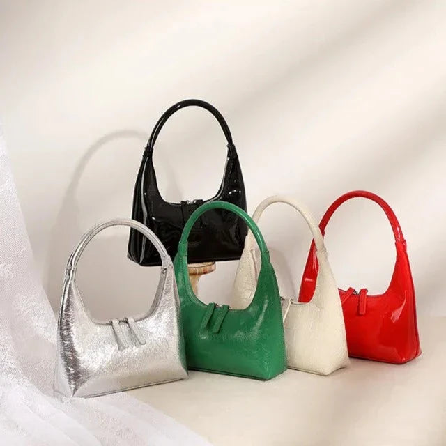 Bolsa Baguete Legítimo Couro Aurora