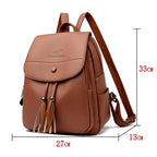 Mochila Feminina Legítimo Couro - Quiss