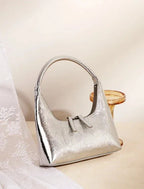 Bolsa Baguete Legítimo Couro Aurora