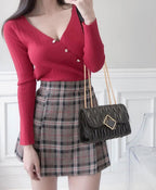 Bolsa Compacta Legítimo Couro - Vienza