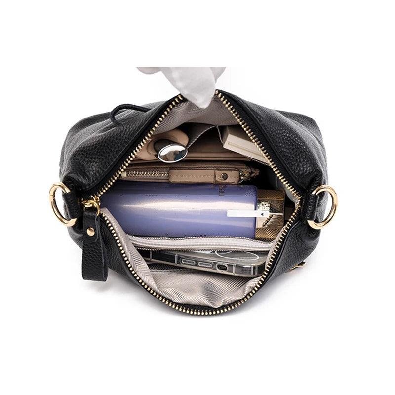 Bolsa Legítimo Couro - Tatiana