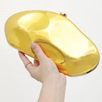 Bolsa Clutch Metalizada Nicole