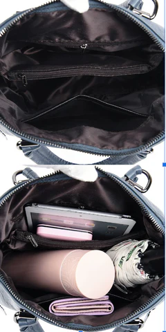 Bolsa Mochila em Couro Vivette