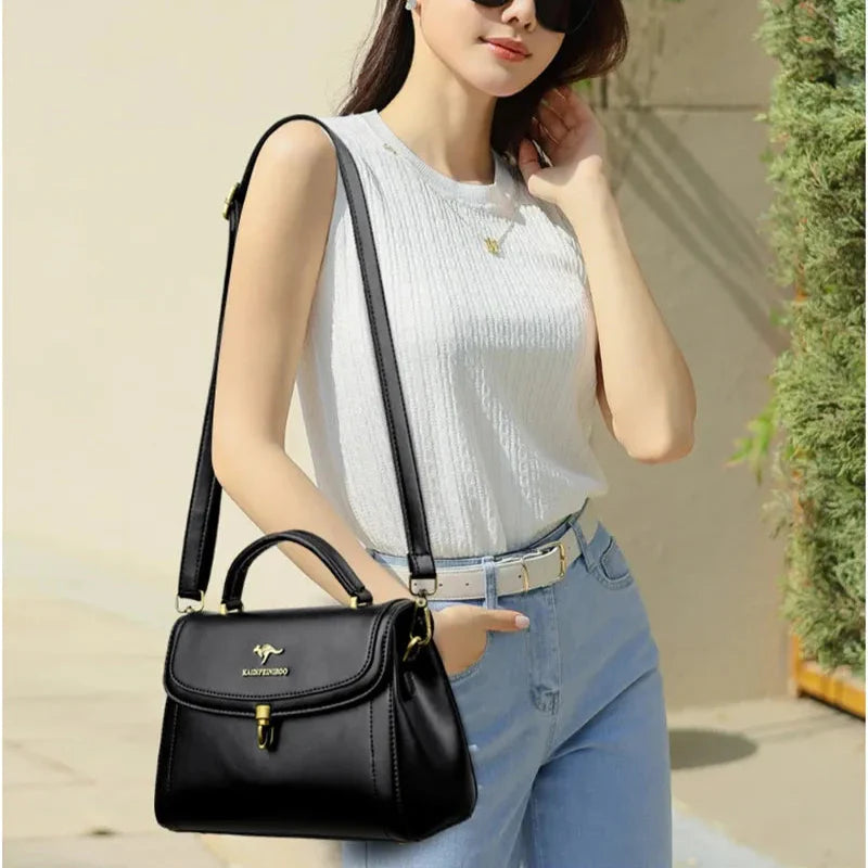 Bolsa Legítimo Couro - Venis