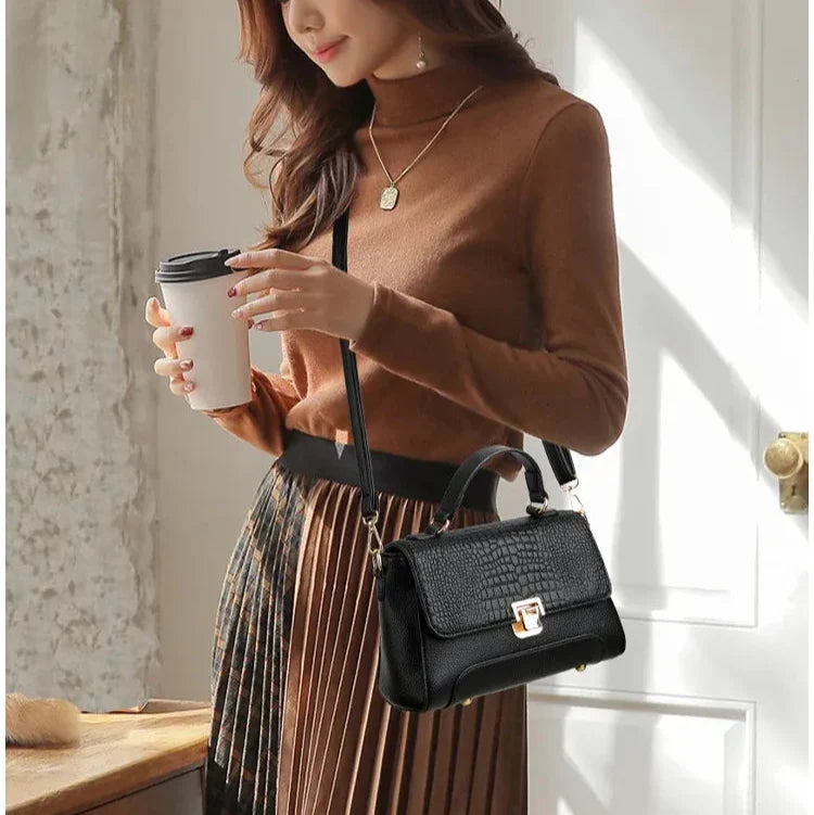 Bolsa Legítimo Couro - Crav