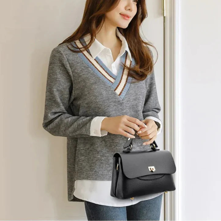 Bolsa Legítimo Couro - Sienna