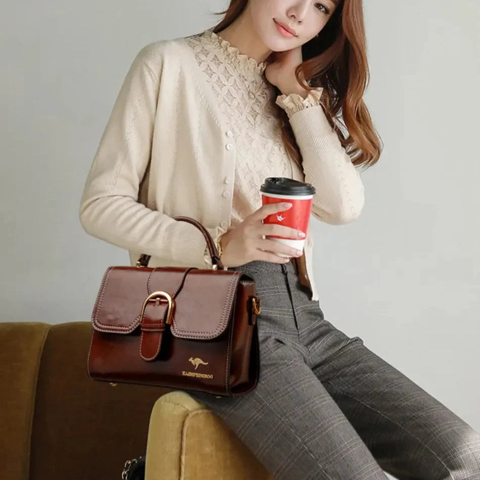 Bolsa Legítimo Couro - Nyra