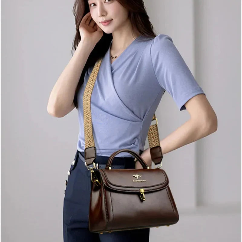 Bolsa Legítimo Couro - Venis