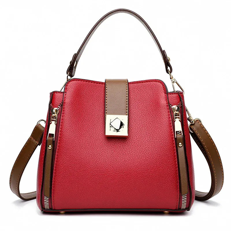 Bolsa Legítimo Couro - Masy