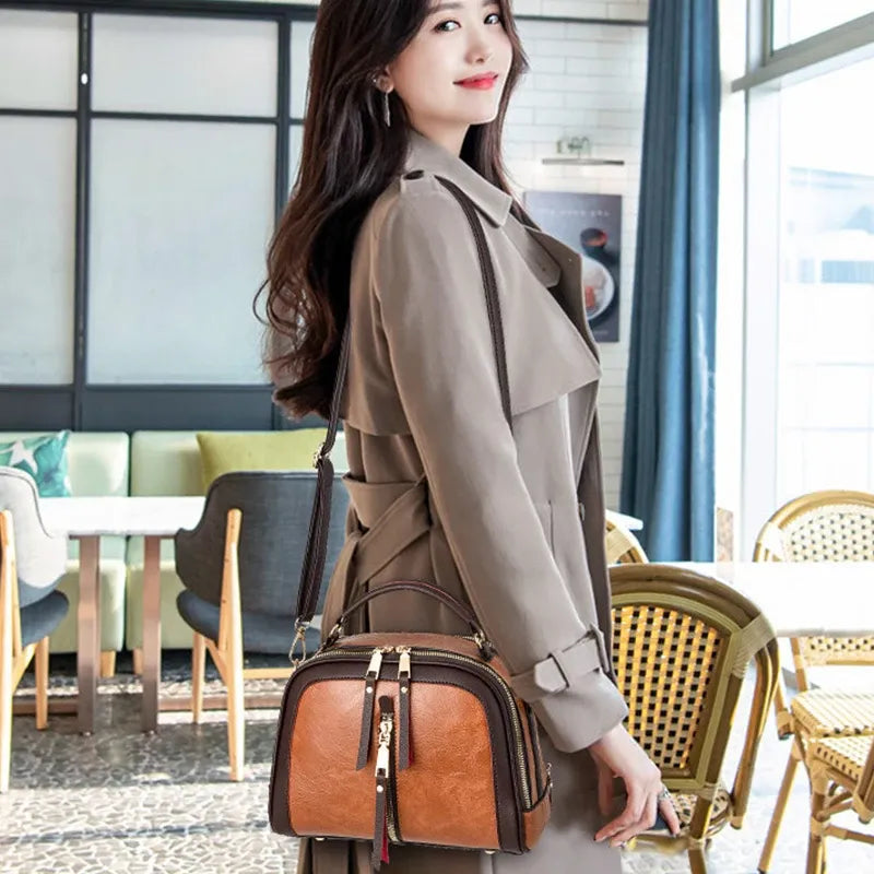 Bolsa Pequena Legítimo Couro - Novelle