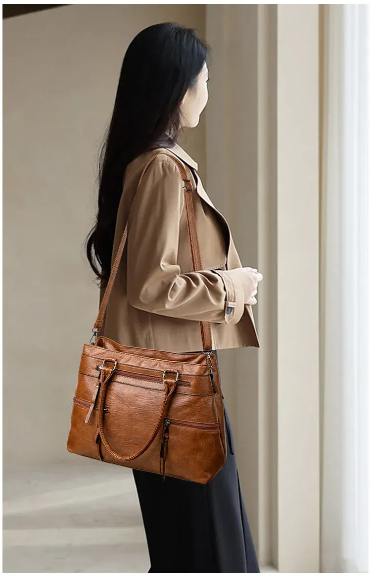 Bolsa Legítimo Couro - Verse