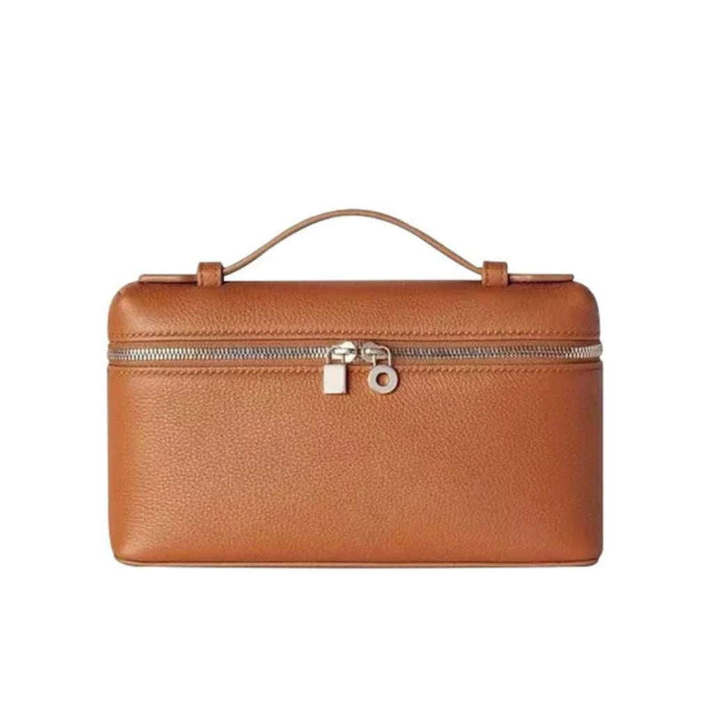 Bolsa Pequena Legítimo Couro Tote Rosa