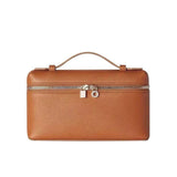 Bolsa Pequena Legítimo Couro Tote Rosa