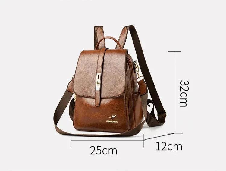 Mochila Feminina Legítimo Couro - Serene