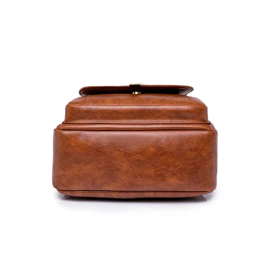 Mochila Feminina Legítimo Couro - Wood