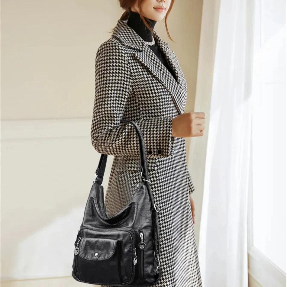 Bolsa Feminina Legítimo Couro - Lim