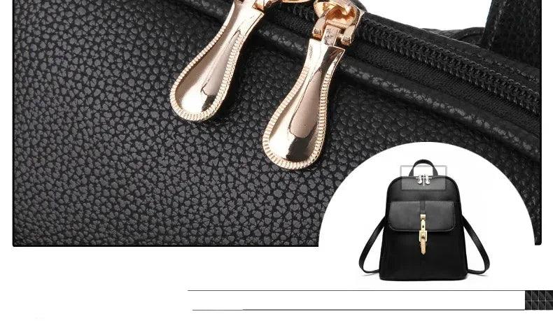 Mochila Feminina Legítimo Couro - Ona