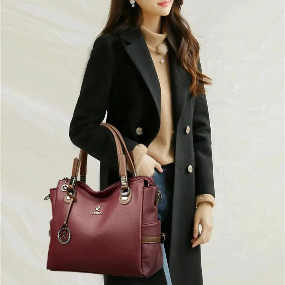 Bolsa Legítimo Couro - Helena