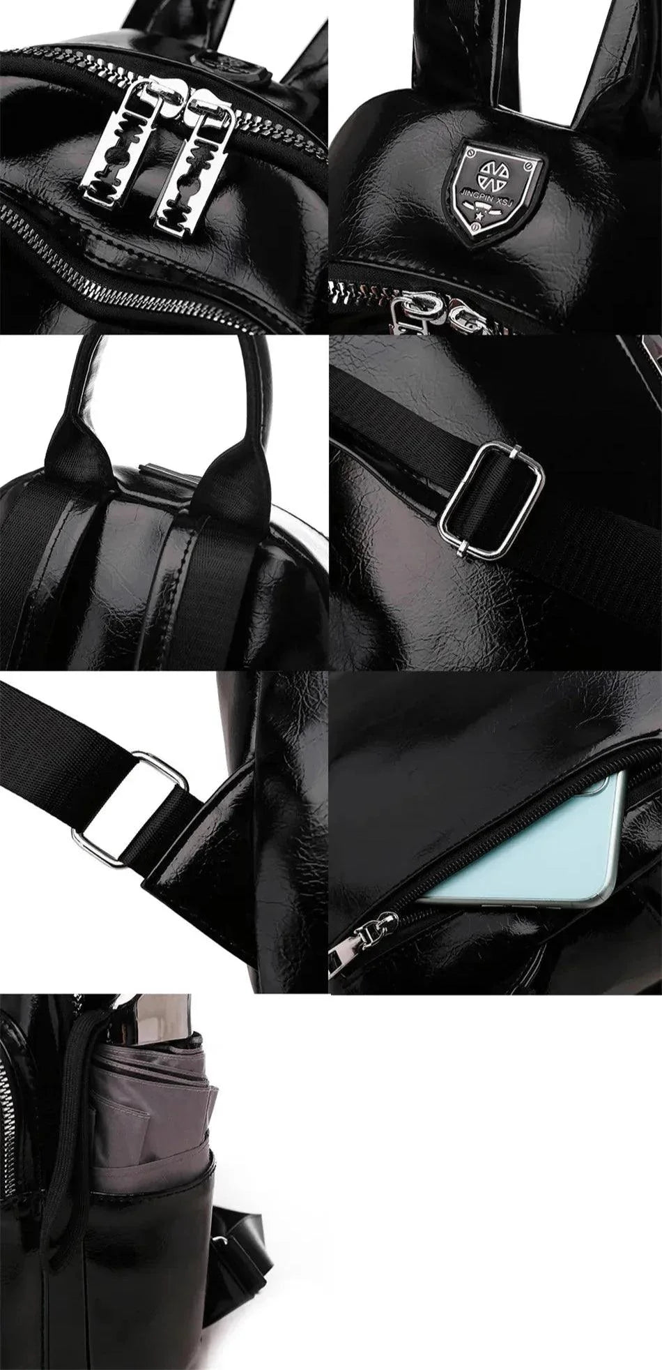 Mochila Feminina Legítimo Couro - Manuela