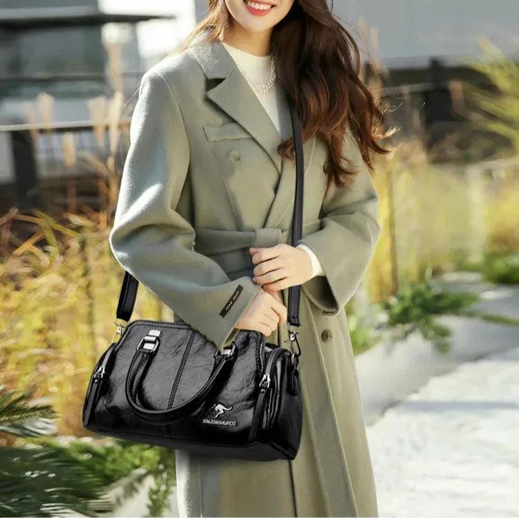 Bolsa Legítimo Couro - Jade