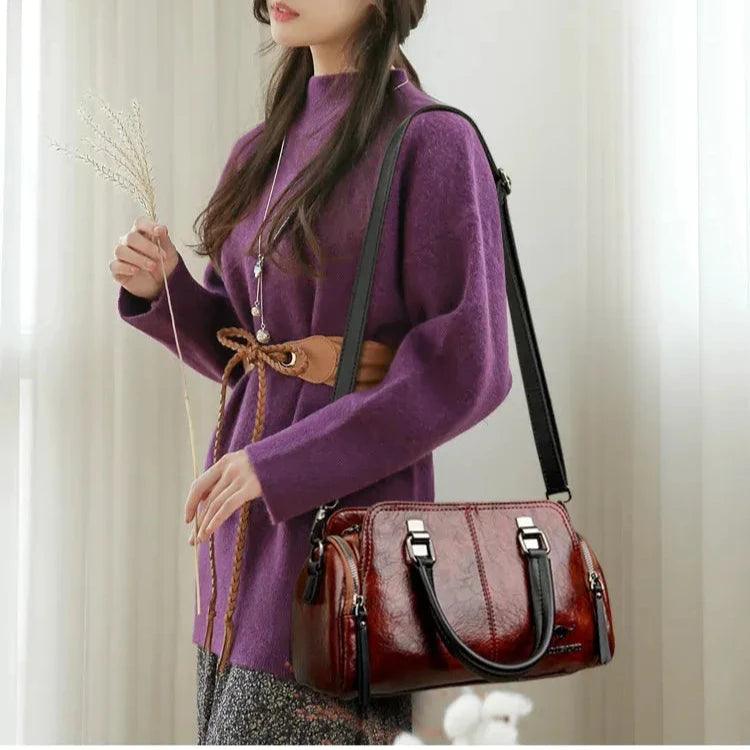 Bolsa Legítimo Couro - Jade