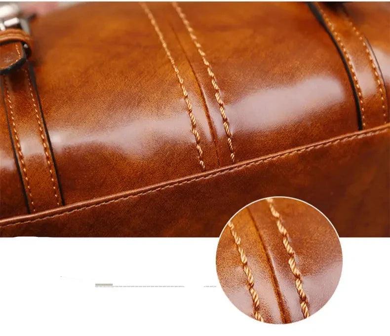 Bolsa Legítimo Couro - Lia