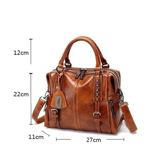 Bolsa Legítimo Couro - Lia