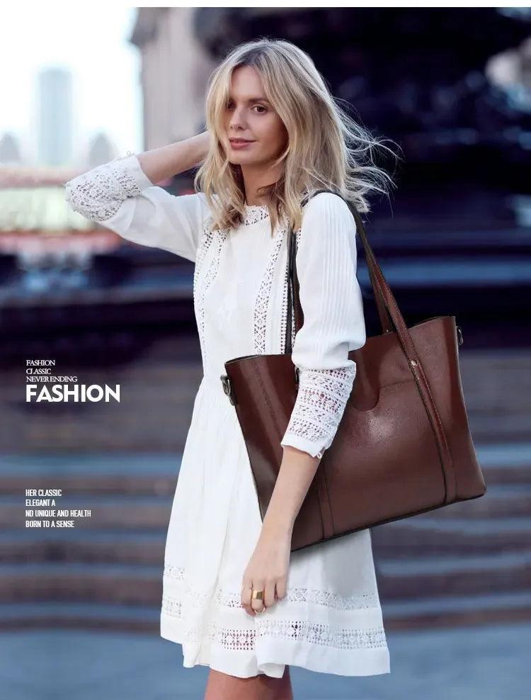 Bolsa Legítimo Couro - Glamour