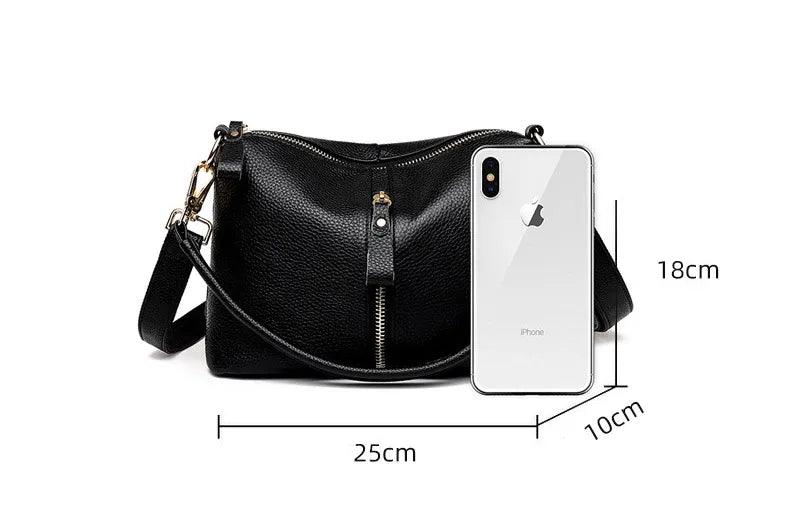 Bolsa Legítimo Couro - Tatiana