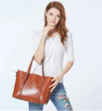 Bolsa Legítimo Couro - Mother